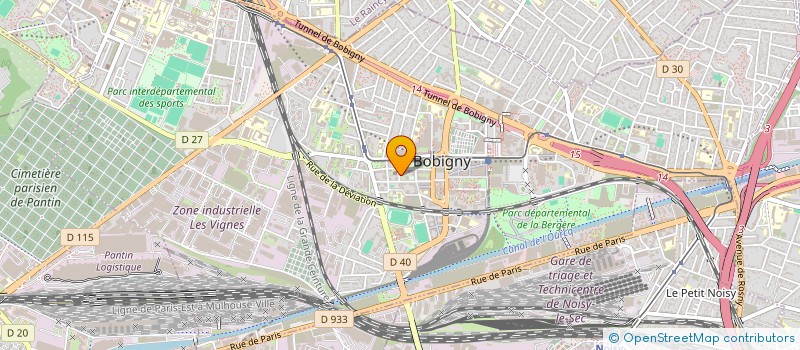 localisation de l'entreprise SHODESH AUTO-ECOLE  BOBIGNY