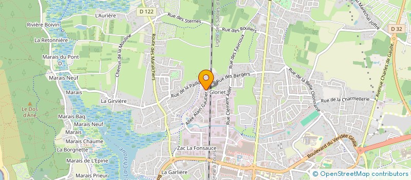 localisation de l'entreprise SHODOKAN à LES SABLES D'OLONNE