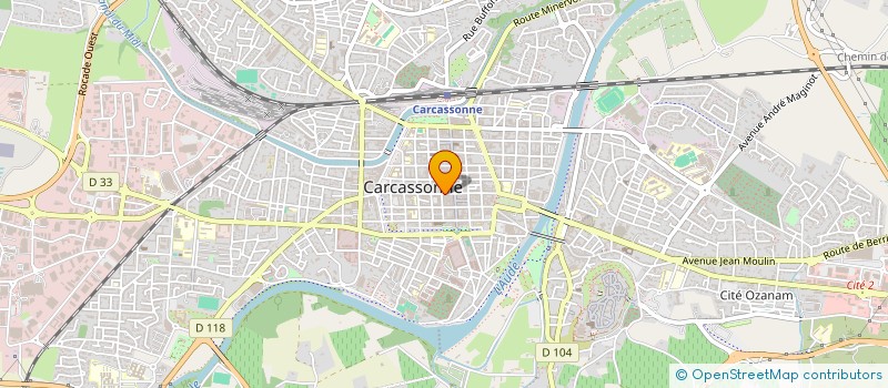 localisation de l'entreprise SHOES à CARCASSONNE
