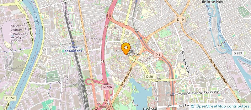 localisation de l'entreprise SHOES MARKET à CRETEIL