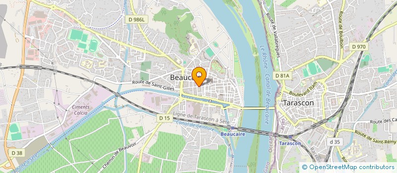 localisation de l'entreprise SHOES TENDANCE à BEAUCAIRE