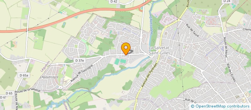 localisation de l'entreprise SHOKA  LA SALVETAT-SAINT-GILLES