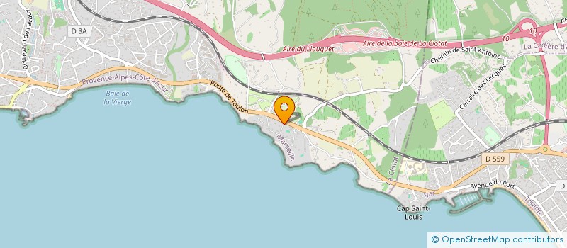 localisation de l'entreprise SHOKUBA  LA CIOTAT