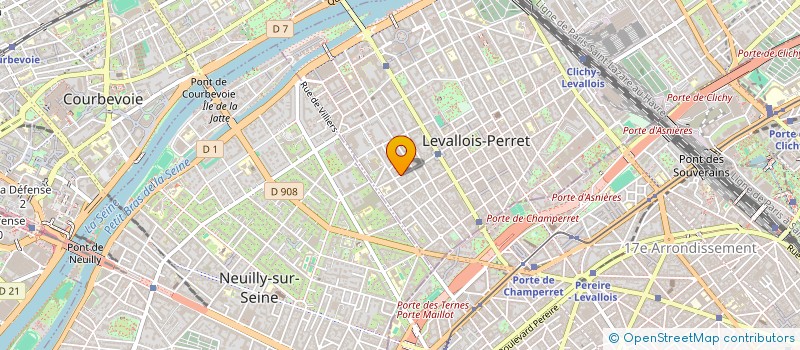 localisation de l'entreprise SHOKUDO à LEVALLOIS-PERRET