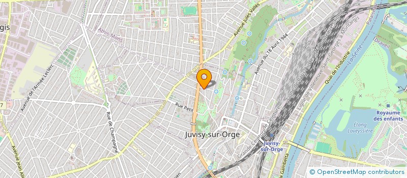 localisation de l'entreprise SHOLA CORP à JUVISY-SUR-ORGE