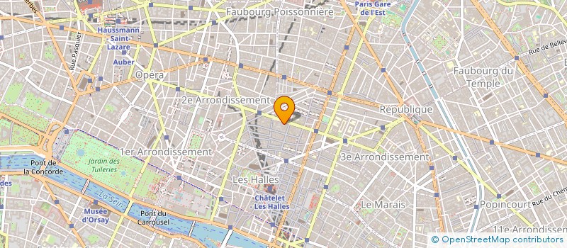 localisation de l'entreprise SHOLEM à PARIS