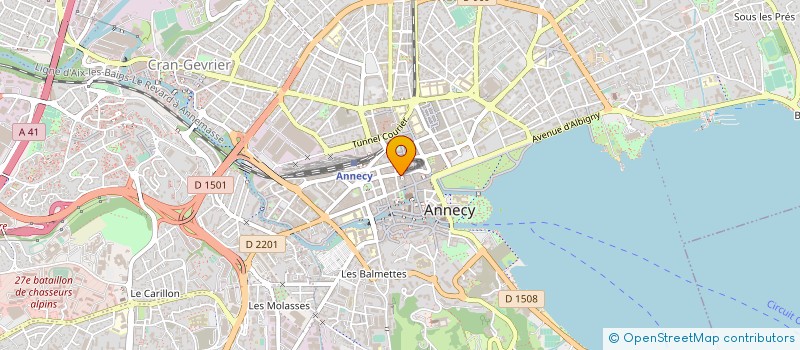 localisation de l'entreprise SHONA à ANNECY