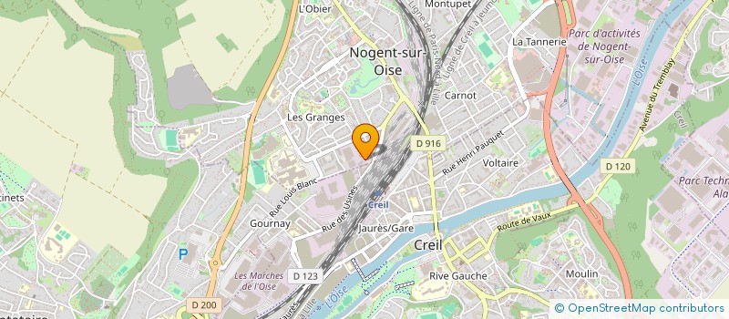 localisation de l'entreprise SHONA  NOGENT-SUR-OISE