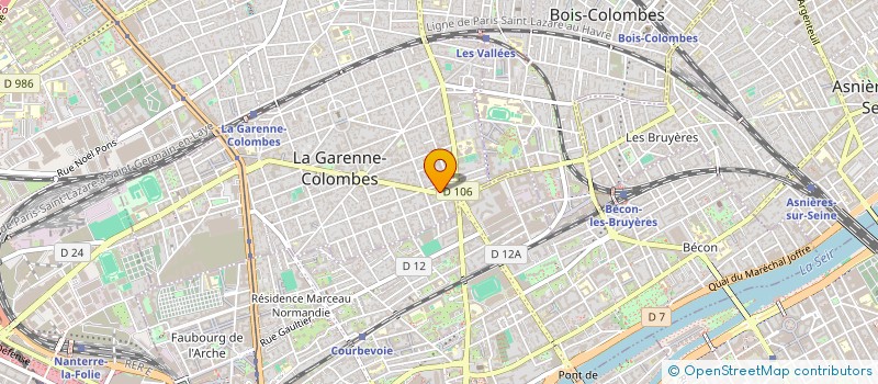 localisation de l'entreprise SHOOOT à LA GARENNE-COLOMBES