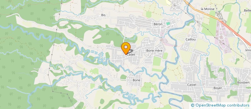 localisation de l'entreprise SHOOP'S  SAINTE-ROSE