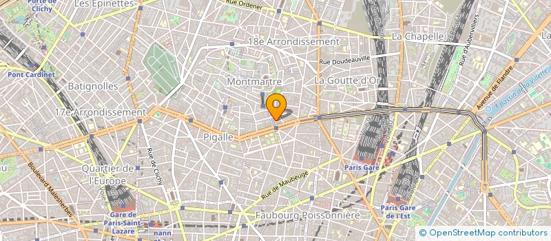 localisation de l'entreprise SHOOT à PARIS