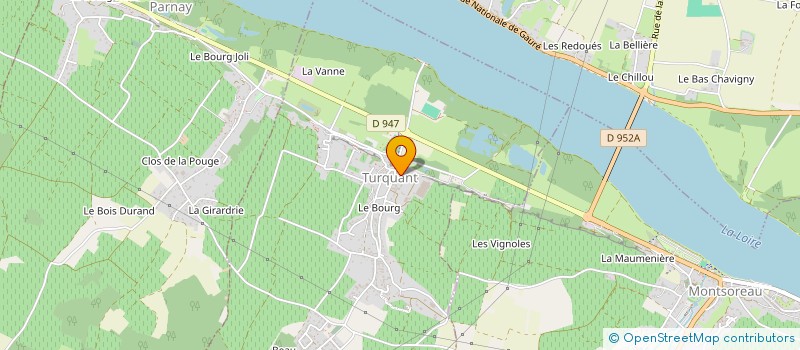 localisation de l'entreprise SHOOTER BILLARD CLUB  TURQUANT