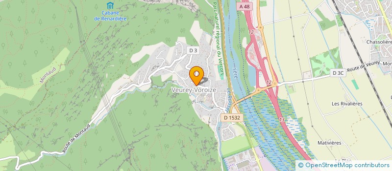 localisation de l'entreprise SHOOTERS LEAGUE  VEUREY-VOROIZE