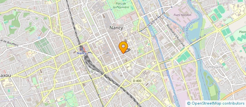 localisation de l'entreprise SHOP 48  NANCY