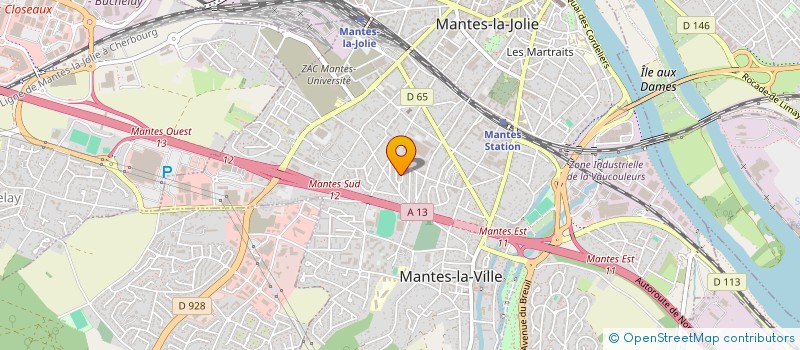localisation de l'entreprise SHOP AUTO à MANTES-LA-VILLE
