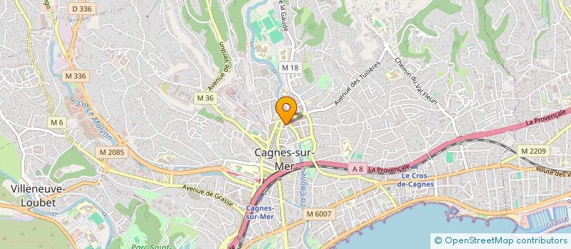 localisation de l'entreprise SHOP AZUR  CAGNES-SUR-MER