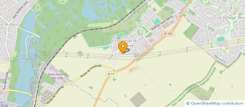 localisation de l'entreprise SHOP CAR  FONTENAY-LE-VICOMTE