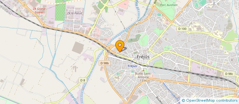 localisation de l'entreprise SHOP/CO à FREJUS