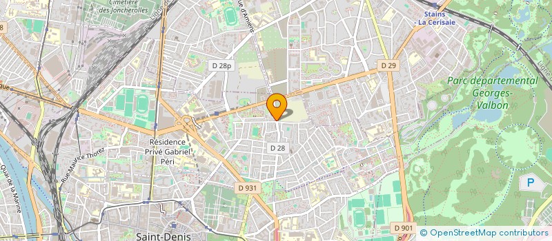 localisation de l'entreprise SHOP EXPRESS à SAINT-DENIS