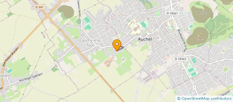 localisation de l'entreprise SHOP GEEK  CAUCHY-A-LA-TOUR