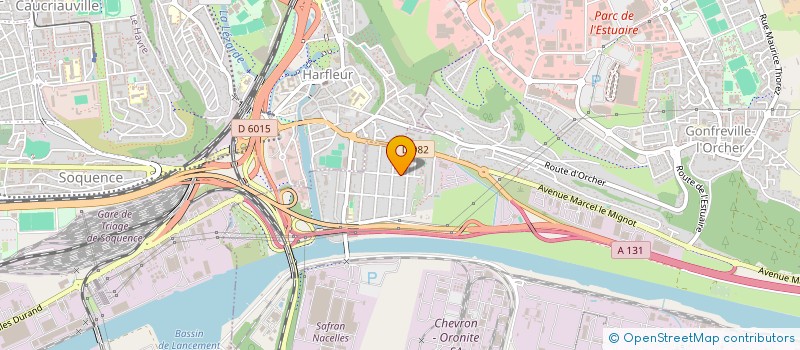 localisation de l'entreprise SHOP&GO  LE HAVRE