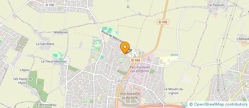 localisation de l'entreprise SHOP IN LA ROCHELLE  LAGORD