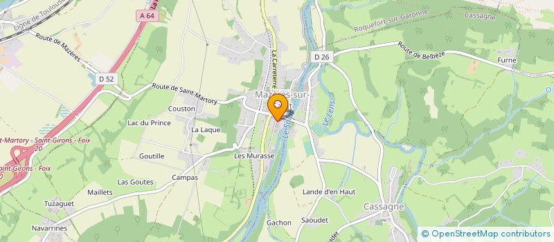 localisation de l'entreprise SHOP ISOL à MAZERES-SUR-SALAT