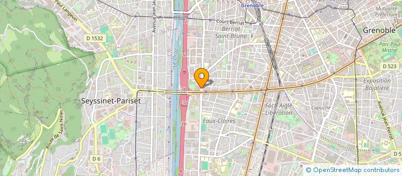 localisation de l'entreprise SHOP MARKET à GRENOBLE