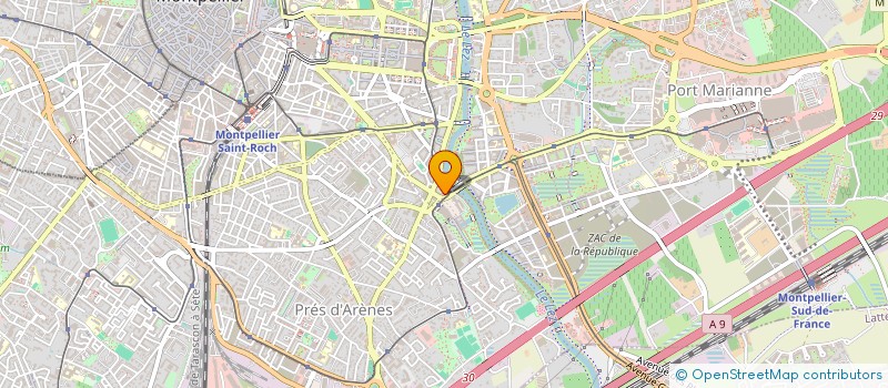 localisation de l'entreprise SHOP'MATIC à MONTPELLIER