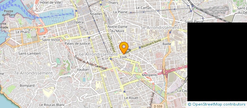 localisation de l'entreprise SHOP'N FOOD à MARSEILLE