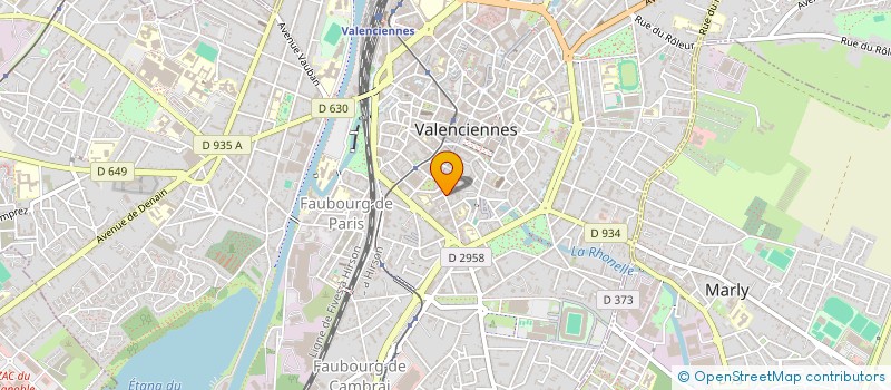localisation de l'entreprise SHOP-NIGHT à VALENCIENNES