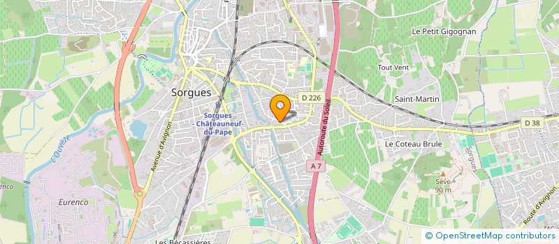 localisation de l'entreprise SHOP OLIVIER.S  SORGUES