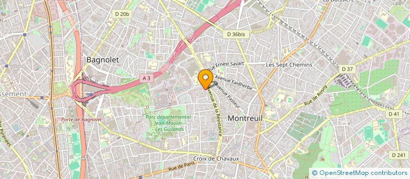 localisation de l'entreprise SHOP TA LOC à MONTREUIL