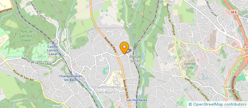 localisation de l'entreprise SHOP TON OUTFIT à CHARBONNIERES-LES-BAINS