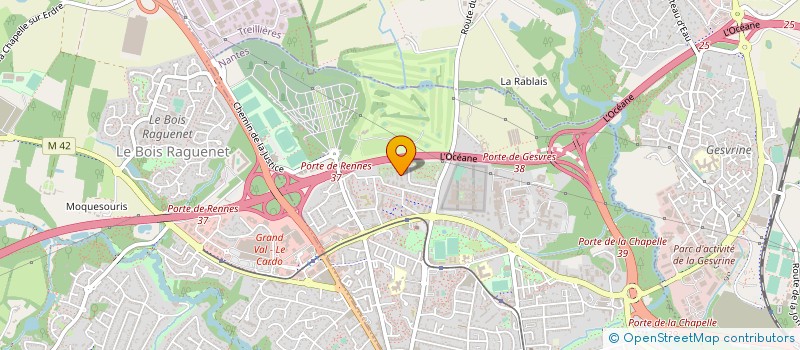 localisation de l'entreprise SHOP TRANS à NANTES
