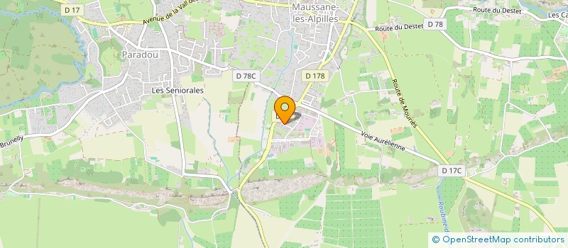 localisation de l'entreprise SHOPALIZ  MAUSSANE-LES-ALPILLES