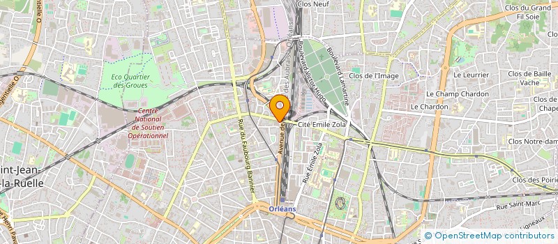 localisation de l'entreprise SHOPANOU à ORLEANS
