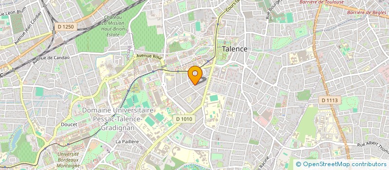 localisation de l'entreprise SHOPBLUELOGIC  TALENCE