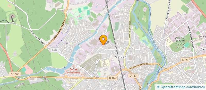 localisation de l'entreprise SHOPDEBIERES88  GOLBEY