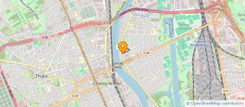 localisation de l'entreprise SHOPLI à CHOISY-LE-ROI