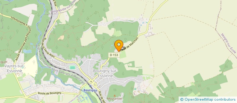 localisation de l'entreprise SHOPLIVE à BOUTIGNY-SUR-ESSONNE