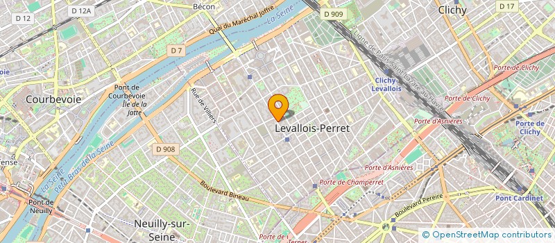 localisation de l'entreprise SHOPLUXE à LEVALLOIS-PERRET