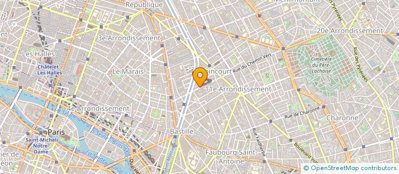 localisation de l'entreprise SHOPMATE à CLICHY