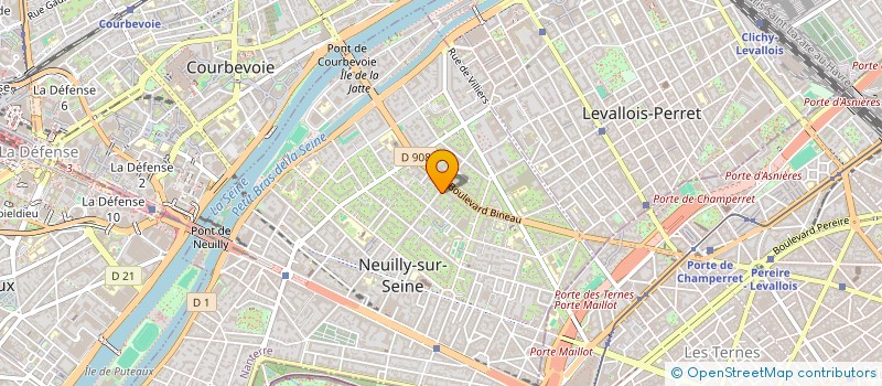 localisation de l'entreprise SHOPPING ATTITUDE à NEUILLY-SUR-SEINE
