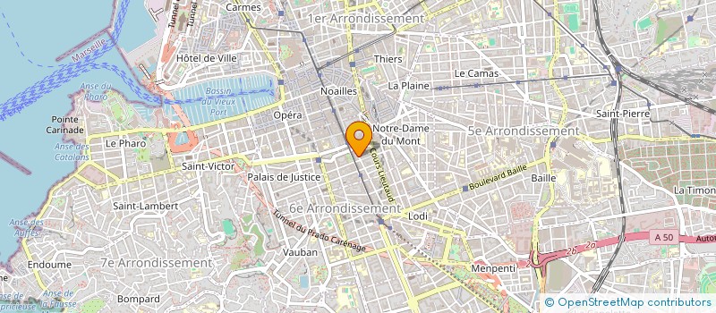 localisation de l'entreprise SHOPPING BEAUTE à MARSEILLE