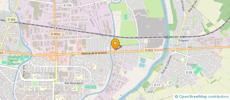 localisation de l'entreprise SHOPPING EVASION à MEAUX