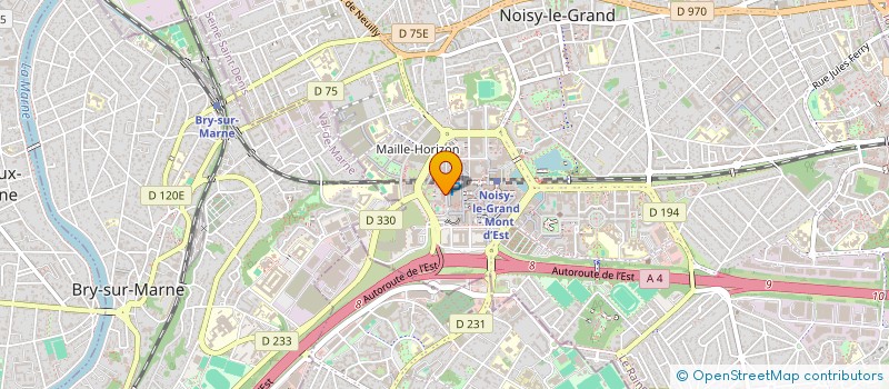 localisation de l'entreprise SHOPTADEMEURE  NOISY-LE-GRAND