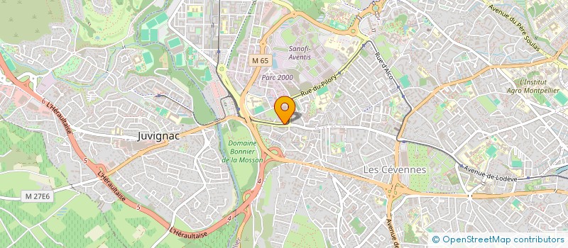 localisation de l'entreprise SHOPTOP  MONTPELLIER