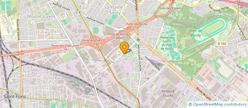localisation de l'entreprise SHOPY-LOG à VENISSIEUX