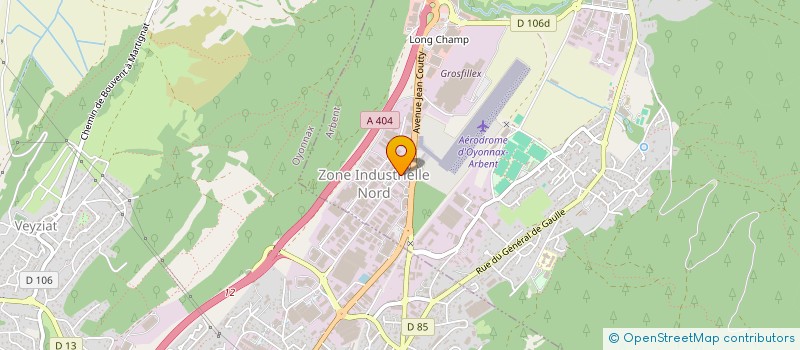 localisation de l'entreprise SHOPYTECH à ARBENT